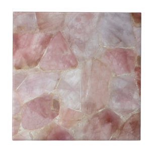 Rosa Quartz Marble Impressão