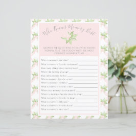 Rosa Que Conhece O Melhor Jogo De Chá de fraldas D