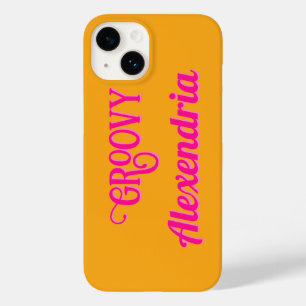 Rosa quente personalizado e laranja