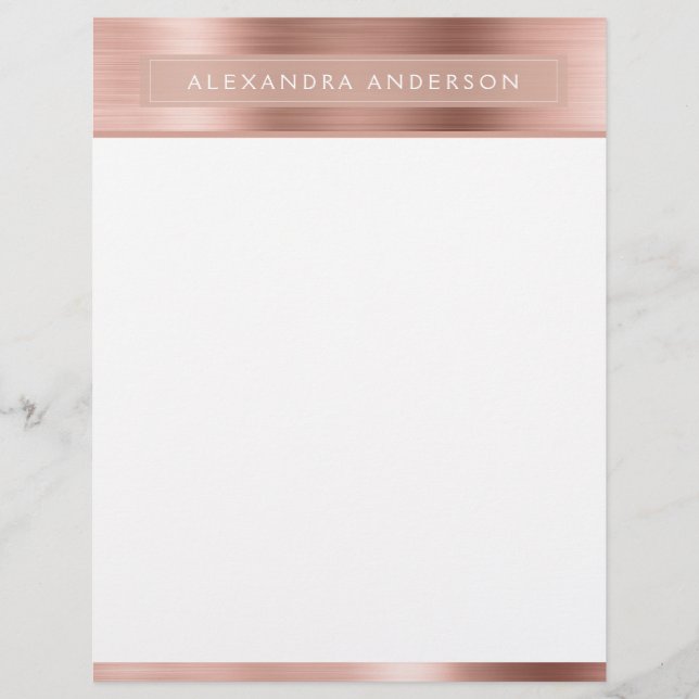 Rosa Rosa Rosa Rosa Ouro Folha Girassol Monograma (Frente)