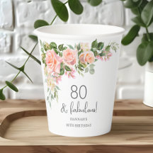 Rosa Rosa Rosa Rosa Rosa Rosa Floral 80 Aniversári