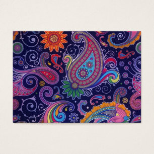 Rosa roxo de Paisley