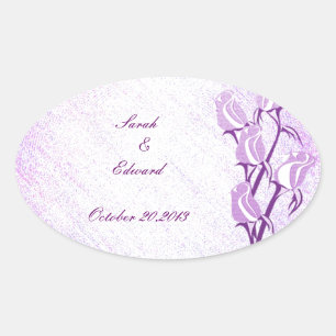 Rosa roxo Guarde os adesivos de data