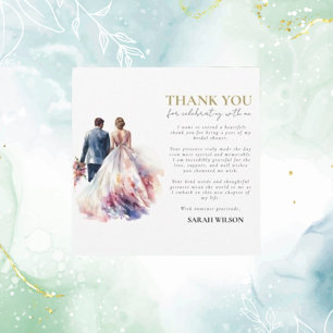 Rosa Russo Boho Floral Bridal Obrigado