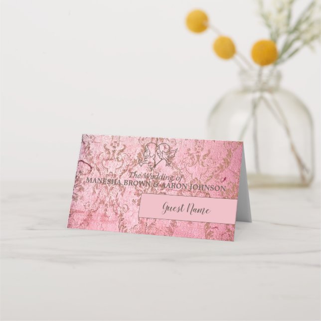 Rosa Russo - Cartão de Lugar (Frente)