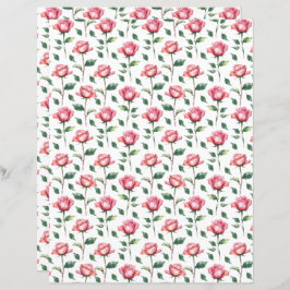 Rosa Scrapbook Paper