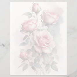 Rosa Scrapbook Paper