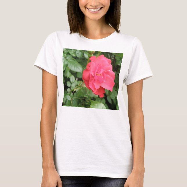 Rosa Selvagem T Camisa (Frente)
