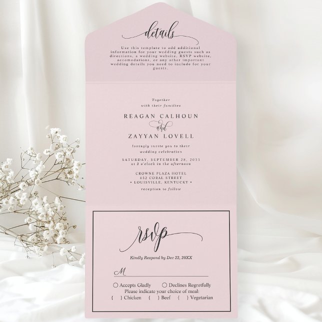 Rosa Simples Moderno Script (Criador carregado)