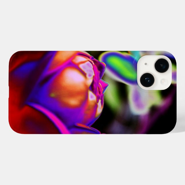 Rosa solarizada por Shirley Taylor (Verso (horizontal))