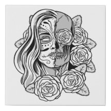 Rosa Sugar Skull Girl