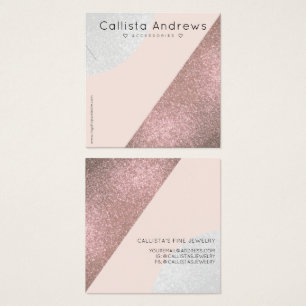 Rosa Tela Dourada de colar cardíaco com brilho bri