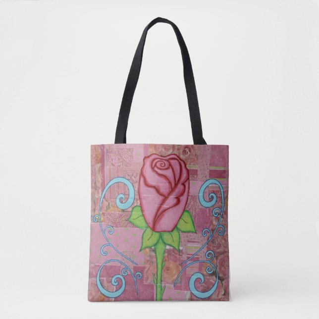 Rosa Tote Bag (Frente)