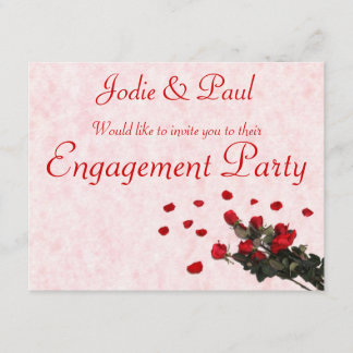 Rosa vermelha - Convite