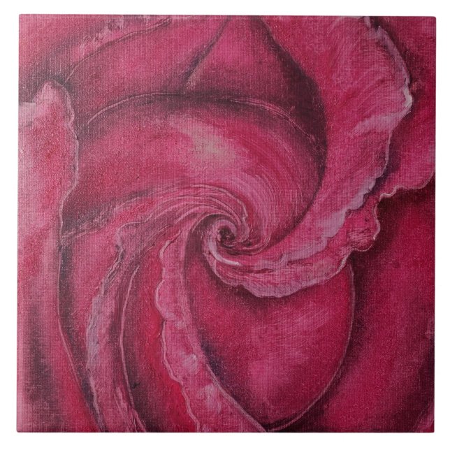 Rosa vermelha fechada (Frente)