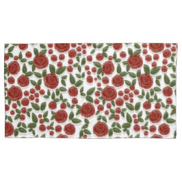 rosa vermelha floral em branco