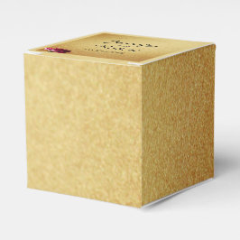 Rosa vermelha na Caixa de Favoritos do Casamento D