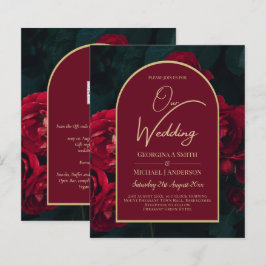 ROSA VERMELHA ORÇAMENTALCONVITE Casamento no inver