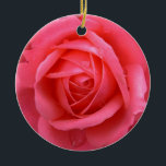 Rosa vermelha Ornamento Romântico Rosa<br><div class="desc">Rosa Romântica Ornaments Holiday Rosa vermelha Decorations Clássicas Bonitas Ofertas Românticas de Natal Hanukkah Desorações de Férias Neutrais Mantém e presente para a família de amigos Mulheres Crianças Casa e Escritório Na moda Original Desorações de Férias Não-denominacionais Cartões de natal de Natal / Chanucah Cartões & Dons de Feriados Não...</div>