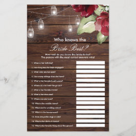 Rosa vermelha Que Conhece O Melhor Jogo Da Noiva