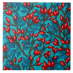 Rosa, vermelho e azul