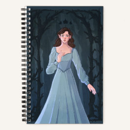 Rosa Wolfe O Notebook Espiral De Doze Reinos