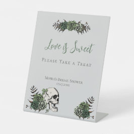 Rosáceas de Caveira Cinza Favor de Chuveiro de Noi