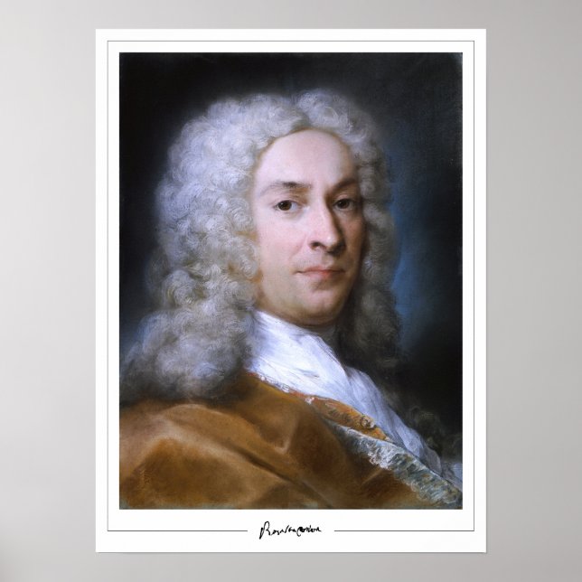 Rosalba Carriera Zedign Art Poster nº 13 (Frente)