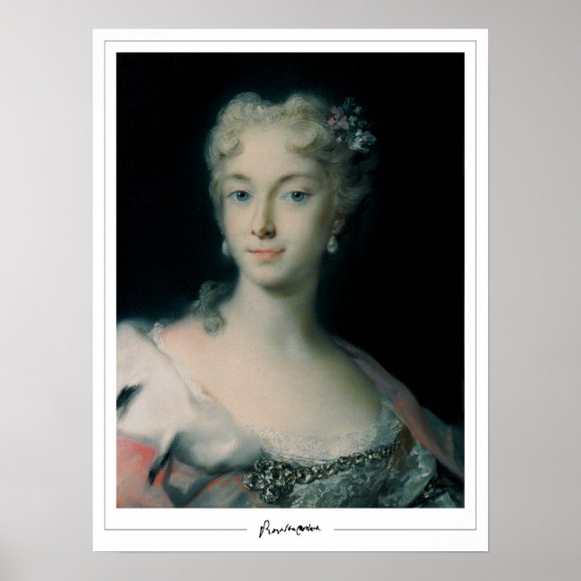 Rosalba Carriera Zedign Art Poster nº 7 (Frente)