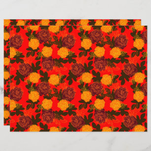 Rosas a frio vermelho