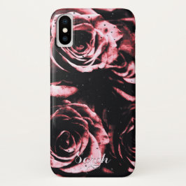 Rosas adoram capas de iphone de gabinete