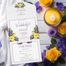 Rosas Amarelas | Casamento Floral Violets Boho