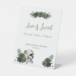 Rosas Brancas Caveira Favor de Lançamento de Noiva