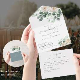 Rosas Brancas Românticas Todas Inclusivas RSVP De