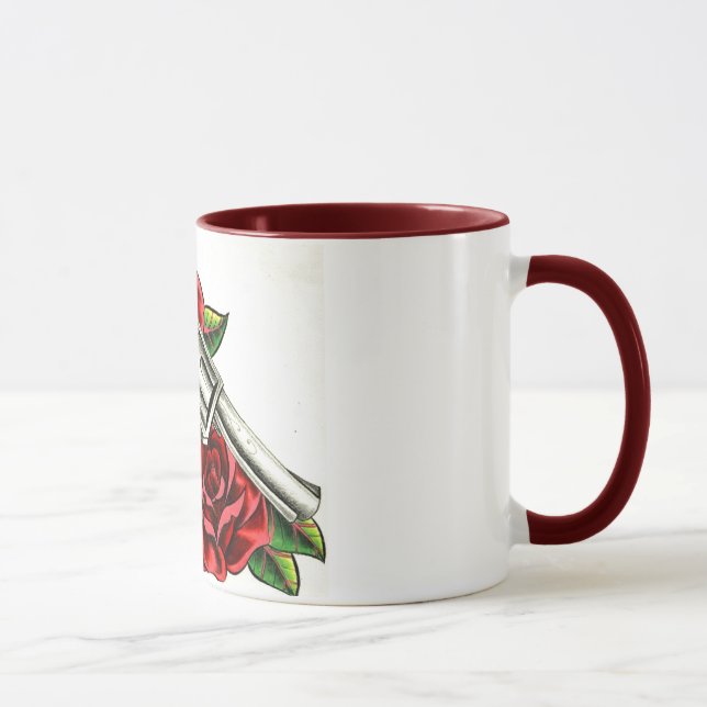 Rosas & caneca do revólver (Direita)