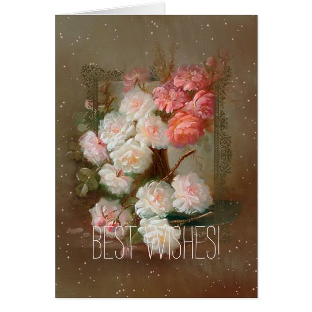 ROSAS - Cartão de Saudação (Frente)