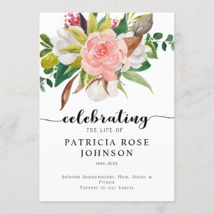Rosas Celebrando a Vida do Programa Funeral