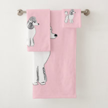 Rosas claro Brancas, Toalhas de Banho