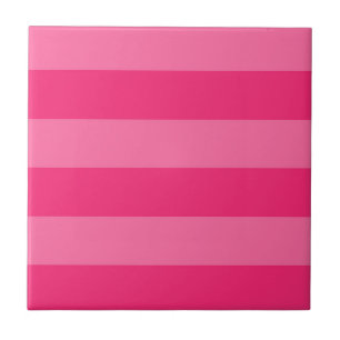 Rosas claro e tiras rosadas a quente