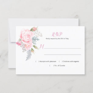Rosas Cor-de-Água Rosa Hydrangeas Greenery RSVP