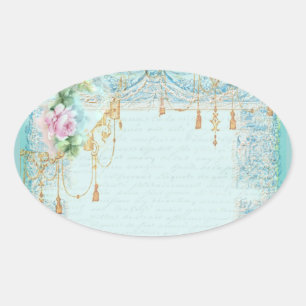 Rosas cor-de-rosa e Etiquetas de Palácio