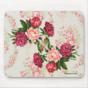 Rosas cor-de-rosa Mousepad
