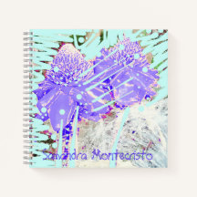 Rosas de água azul magia