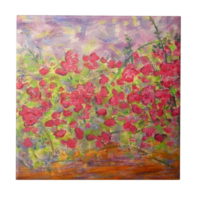 rosas de arte florescente (Frente)