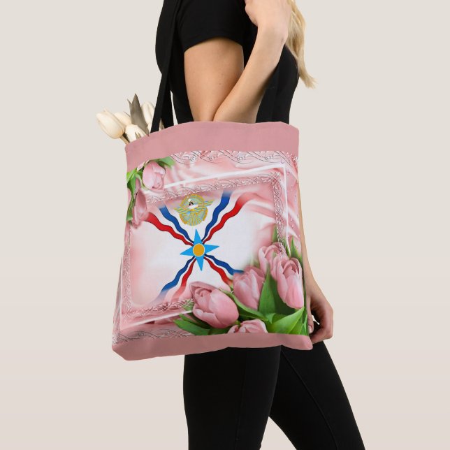 Rosas de Assyria Tote Bag (Close Up)