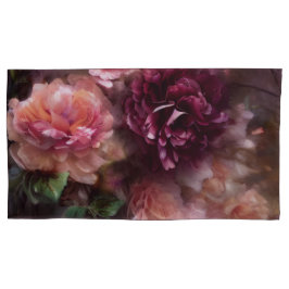 Rosas De Borgonha Pintados Em Antigo Estilo Holand