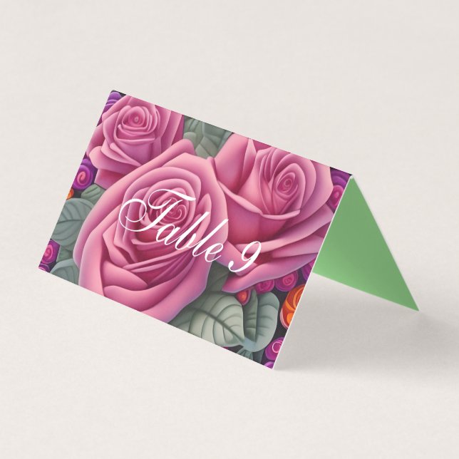 Rosas de Casamento Rosa Delicado Pastel (Frente)