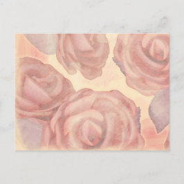 Rosas de chá, cartão postal