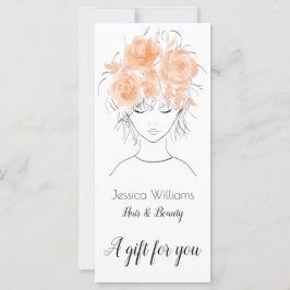 Rosas de cor de água de pêssego bonito, bonitinha