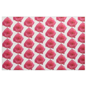 Rosas de estilo Vintage no tecido de algodão